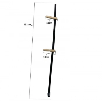 ÇOK SATAN Tırpan Sapı Takımı - Metal Sap, Elcik, Bilezik Ve Alyan