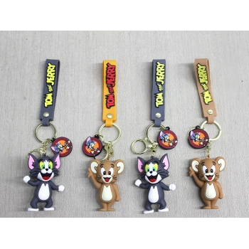 ÇOK SATAN Tom Ve Jerry Silikon Anahtarlık