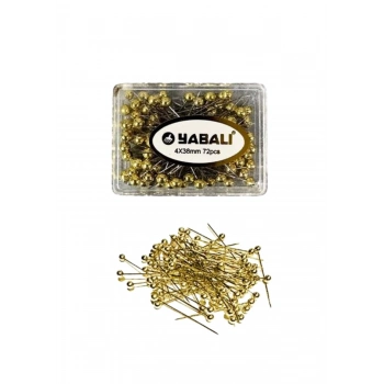 ÇOK SATAN Toplu İğne Altın 72li 4x38 mm