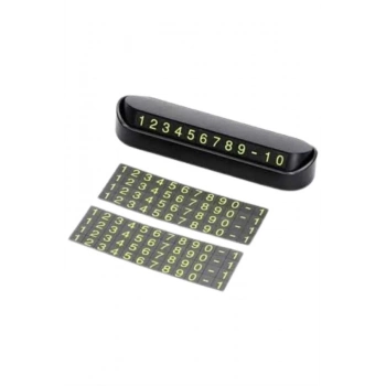 ÇOK SATAN Tüm Araçlara Uyumlu Araç Içi Park Numaratör Oto Araç Numaratör