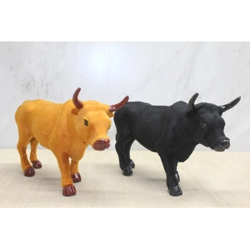 ÇOK SATAN Tüylü Boğa Figürü Alk3059