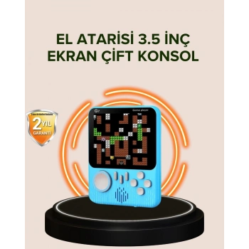 ÇOK SATAN TV Bağlantılı Çift Oyunculu Şarjlı Retro Gamepad Seti