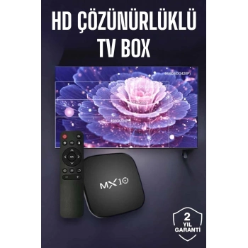 ÇOK SATAN TV Box Android Uyumlu 4 Çekirdekli WİFİ Bağlantılı 4K