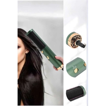 ÇOK SATAN Üflemeli Fön Tarak Düzleştirici Seramik Kaplama Elektriklenme Karşıtı