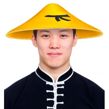 ÇOK SATAN Uzak Doğu Asyalı Çin Japon Şapkası Sarı Renk