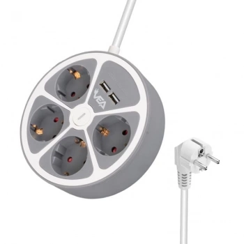 ÇOK SATAN Vea Ve-g604yu 4lü 2 Usb’li Anahtarlı 1.5 Metre Grup Priz