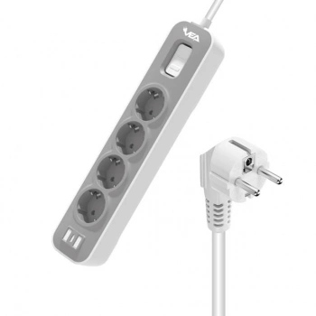 ÇOK SATAN Vea Ve-nova104 A Class 4lü Anahtarlı 1.5 Metre Grup Priz