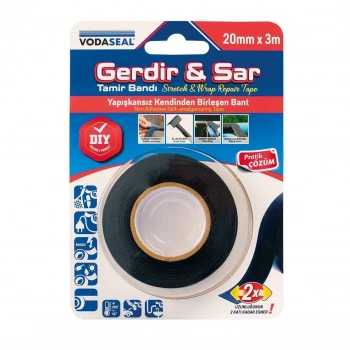 ÇOK SATAN Vodaseal Gerdir Sar Tamir Bandı 20 mm 3 Metre