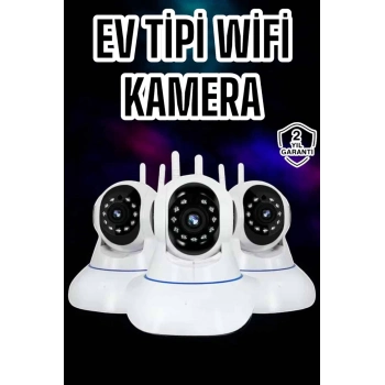 ÇOK SATAN Wifi Kamerası Çift Yönlü Bebek Güvenlik Kamerası Gece Görüşlü