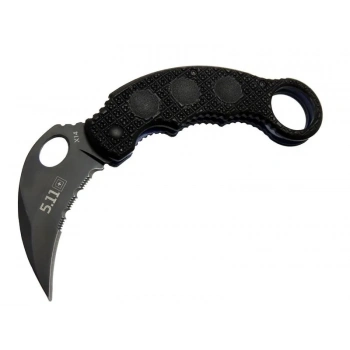 ÇOK SATAN X14 5.11 Siyah Karambit Koleksiyon Çakı 16 cm - Plastik Sap
