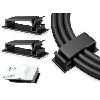 ÇOK SATAN Yapışkanlı Kablo Düzenleyici Klips 4lü Set