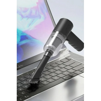 ÇOK SATAN Yeni Nesil Şarjlı Kablosuz Vakumlu El Araba Süpürgesi Araç Ev Ofis Süpürgesi 3 in 1