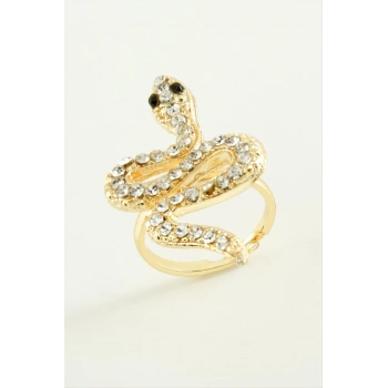 ÇOK SATAN Yılan Taşlı Yüzük