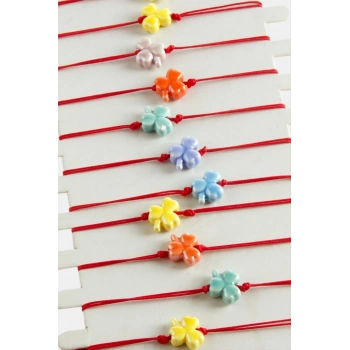 ÇOK SATAN Yonca Cam İp Bileklik