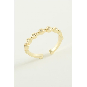 ÇOK SATAN Yuvarlak Zirkon Taşlı Yüzük