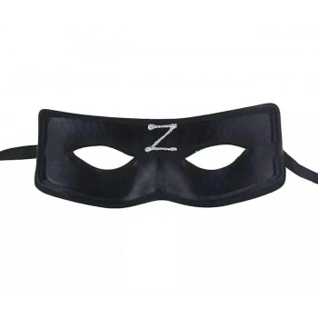 ÇOK SATAN Zorro Maskesi Arkadan Lastikli Z Baskılı