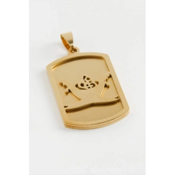 ÇOK SATAN Zülfikar Çelik Kolye Ucu 4 cm