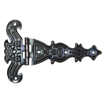 Dekoratif, Sac Tek Kuyruklu Menteşe - 40x68 Mm, Küçük, Eskitme, 100 Adet