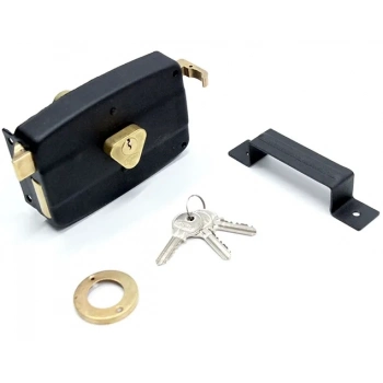 Dış Kapı Oval Tirajlı Kilit - Karşılıklı, 12mm