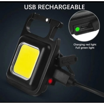 F.20a Mıknatıslı Kamp Feneri El Feneri 800 Lümen 30 Cob