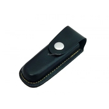 Hakiki Deri Çakı Kılıfı No:0 - 10 Cm, Kemerlikli