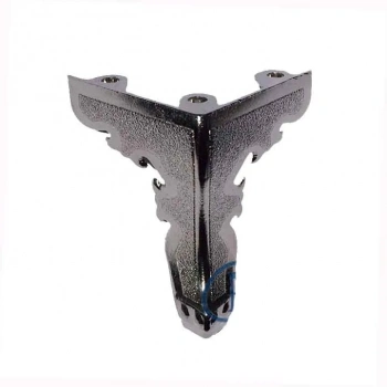 Kelebek Sandık Ayağı, Kutu Ayak 5,5 Cm - Nikel, 50 Adet