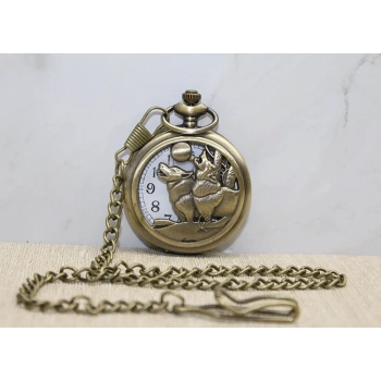 Kurt Tasarımı Köstekli Saat Alk3878