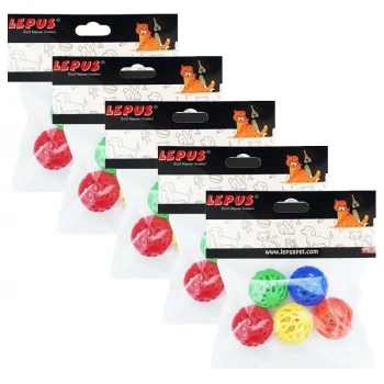 Lepus Zilli File Desenli Top Kedi Oyuncağı