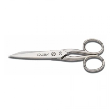 M-218 Sivri Uçlu İplik Temizleme Makası No: 5,5 İnç / 13,97 Cm - Nikel Kaplama