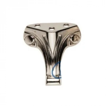 Moda Ahşap, Mdf, Sunta Sandık Ayağı, Kutu Ayak 4,5 Cm - Nikel