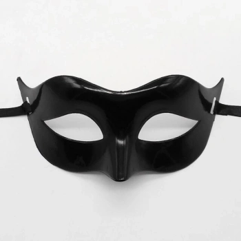 Siyah Renk Masquerade Kostüm Partisi Venedik Balo Maskesi