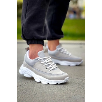 TAVSİYE EDİLEN GÜVENLİ SATICI KB-707  Kuback Taş Süet Yüksek Taban Bağcıklı Günlük Erkek Ayakkabı