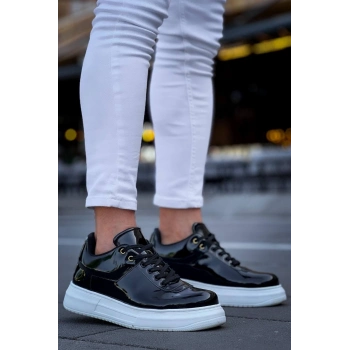 TAVSİYE EDİLEN GÜVENLİ SATICI KB-X20 Kuback Siyah Rugan  Günlük Erkek Ayakkabı