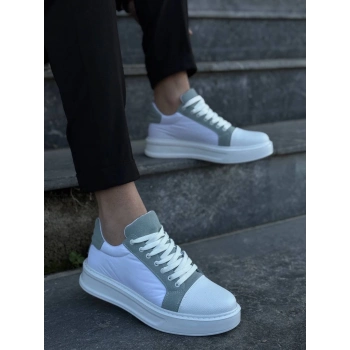 TAVSİYE EDİLEN GÜVENLİ SATICI KB-X46 Kuback Beyaz Bebe Mavi Yüksek Beyaz Taban Günlük Spor Ayakkabı