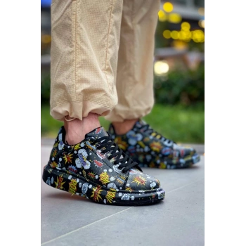 TAVSİYE EDİLEN GÜVENLİ SATICI KB-X500  Kuback Siyah Boom  Bağcıklı  Günlük Erkek  Ayakkabı