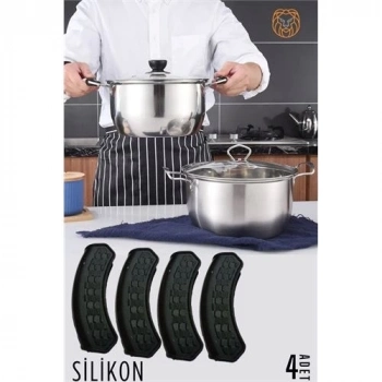Tencere Tutucu Silikon 4 ADET
