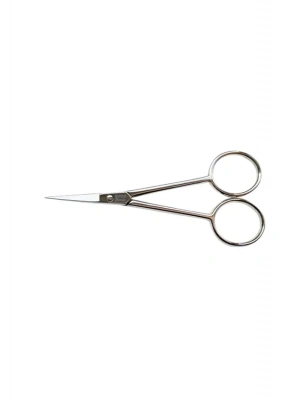 004-450 Kalın Nakış Makası No: 4,5 İnç / 11,43 Cm - Nikel Kaplama