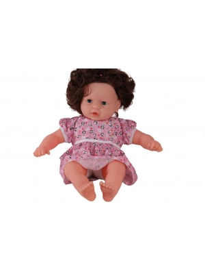 0073 60 CM DOLGU GÖVDELİ SAÇLI BÜYÜK BEBEK