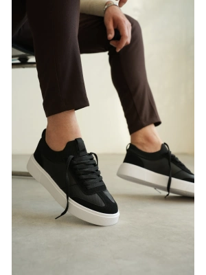 -010  Siyah Cilt Günlük Erkek Ayakkabı