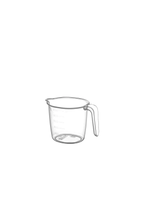 0,5 Litre Ölçü Kabı