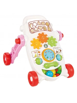 07 539 Happy İlk Adım Arabası Pembe Oyuncak