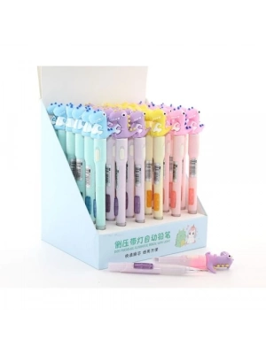 07 Uçlu Ledli Dinazor Tasarımlı Kalem