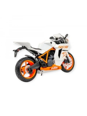 1:12 Ölçekli Model Motosiklet - HTM - HX797 - Beyaz