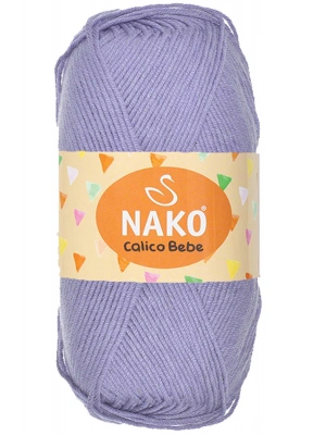 1 Adet Calico Bebe Pamuklu Bebek Ve Battaniye Örgü Ipi 13284