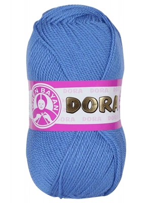 1 Adet Dora El Örgü İpi Yünü 100 gr 015 Mavi
