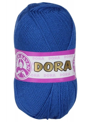 1 Adet Dora El Örgü İpi Yünü 100 gr 016 Saks Mavi