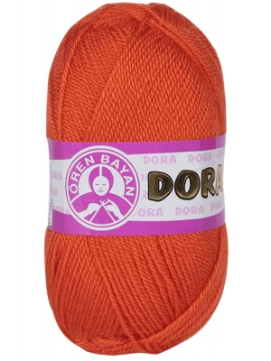 1 Adet Dora El Örgü İpi Yünü 100 gr 031 Turuncu