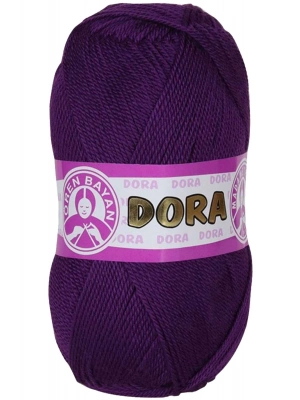 1 Adet Dora El Örgü İpi Yünü 100 gr 043 Mor