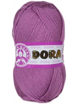 1 Adet Dora El Örgü İpi Yünü 100 gr 050 Eflatun