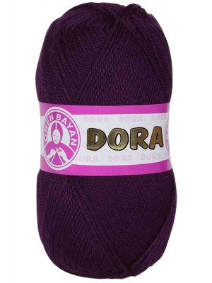 1 Adet Dora El Örgü İpi Yünü 100 gr 061 Mürdüm